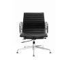 EAMES Low Back Leather Visitor Chair- Executive waiting area Chair - Office chair Dubai