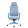 High performance mesh backrest ErgoPlus Blue High Back Ergonomic Chair for Business and Home Office - Office Chair Dubai UAE
