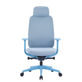 High performance mesh backrest ErgoPlus Blue High Back Ergonomic Chair for Business and Home Office - Office Chair Dubai UAE