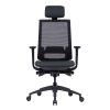 FLY Mesh Ergonomic Black Chair