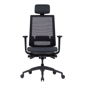 FLY Mesh Ergonomic Black Chair