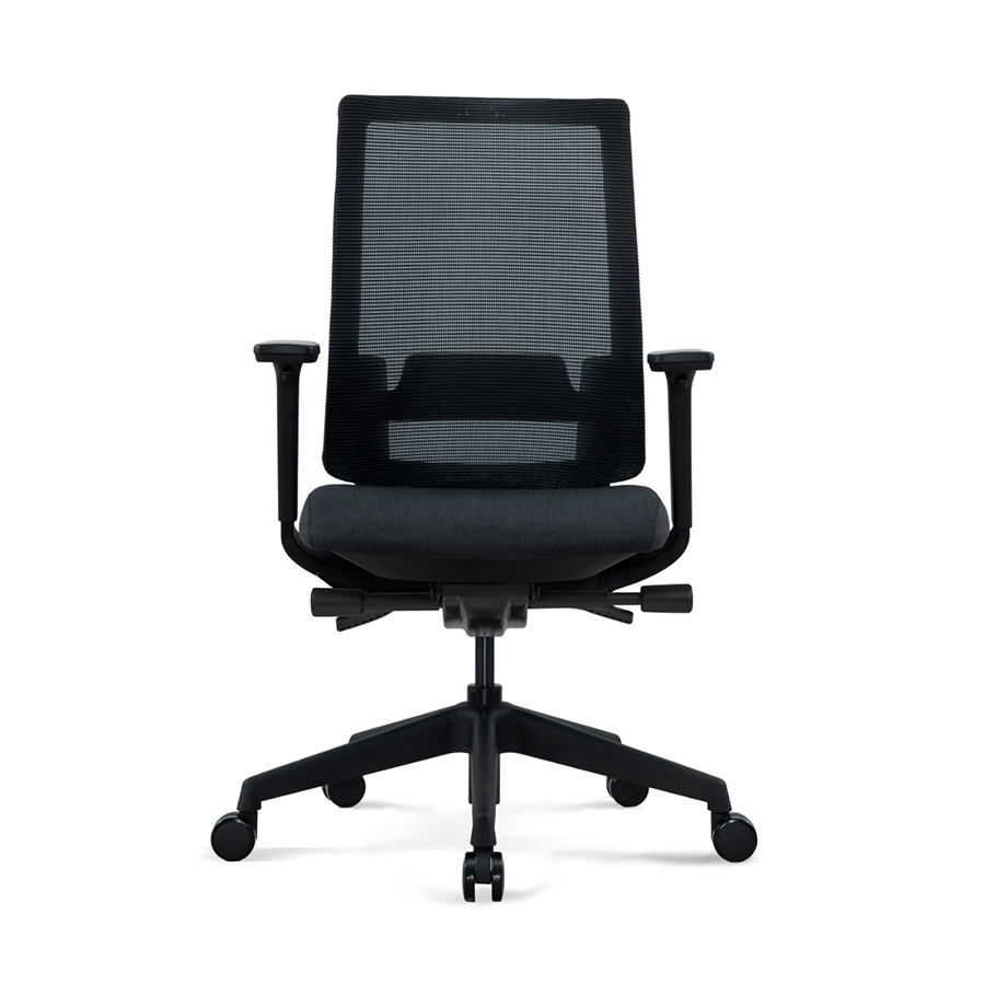 FLY Mesh Ergonomic Black Chair - Image 4