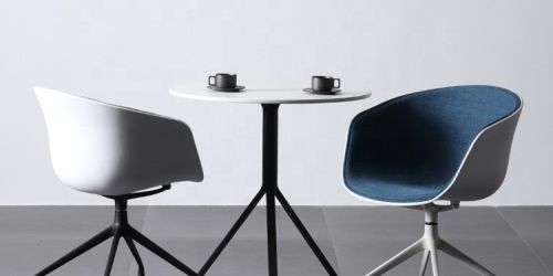 HAY White Frame Leisure Chair - Stylish Collaborative Office Chair Dubai