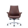 LUCIAN Low Back Leather Chair -Modern Executive Office Chair Dubai