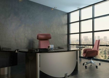 LUCIAN Low Back Leather Chair - Modern Executive Office Chair Dubai