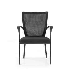 MESH-QUAD Visitor Chair - 4 Legged Boardroom and Meeting Office Chair Dubai