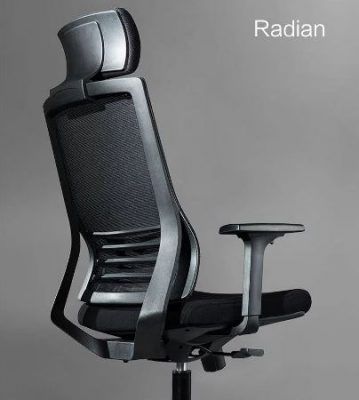 RADIAN White Frame Mesh Ergonomic Chair - Office Chair Dubai UAE