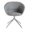 SYS High Armrest Steel Base Leisure Chair