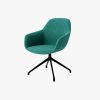 SYS High Armrest Steel Base Leisure Chair - Lounge Chair Dubai UAE