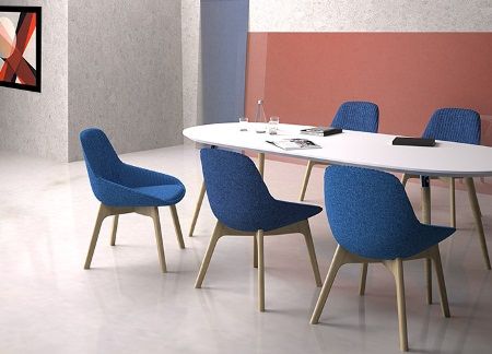 and Sys Low Wooden Base Lounge and Leisure Chair - Office Chair (2)