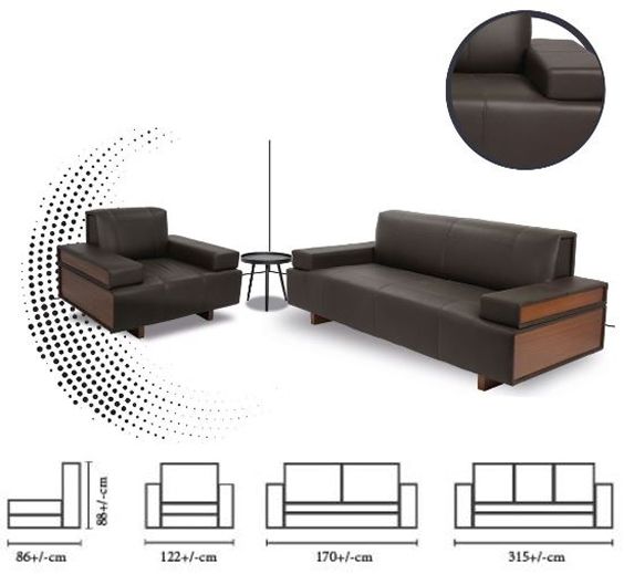 UFFIX WOOD 1-2- 3-Seater Sofa Dimensions - Bespoke Luxury Comfort Office Chair Dubai