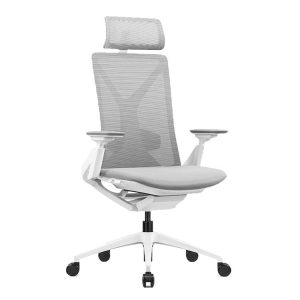 YARK White Frame Mesh Ergonomic Chair - The best selling Mesh Office Chair in Dubai UAE