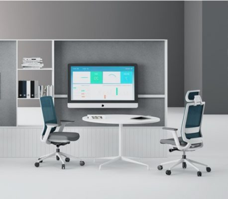 AERO Mesh Ergonomic Chair - White Office Chair Dubai UAE for sale