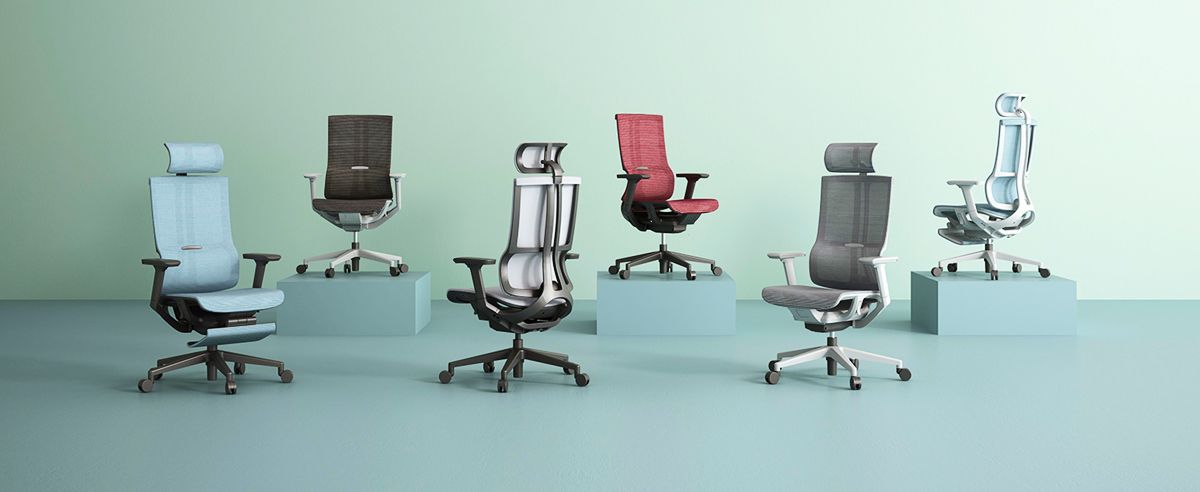 EIFFEL Mesh Ergonomic Chair inspired by the architectural elegance of the Eiffel Tower in France- Office Chair Dubai for executives