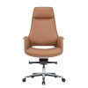 LISSANDRA High Back Leather Chair