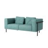 SQUARE 2-Seater Sofa - Modern Lounge Sofa - Office Chair Dubai