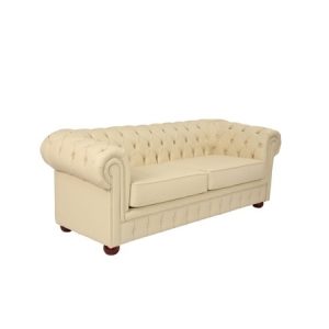CHESTERFIELD 2-Seater Sofa - Classic Leather Office Chair Dubai for Sale