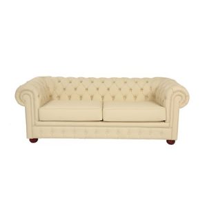 CHESTERFIELD 3-Seater Sofa - Bespoke Luxury Comfort Leather Office Chair Dubai