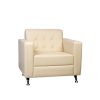 STELLA 1-Seater Sofa - Premium Comfort Leather Office Chair