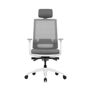 FLY Mesh Ergonomic White Chair