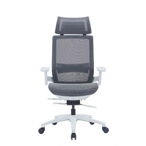 EMBRACE White Frame Full Grey Mesh
