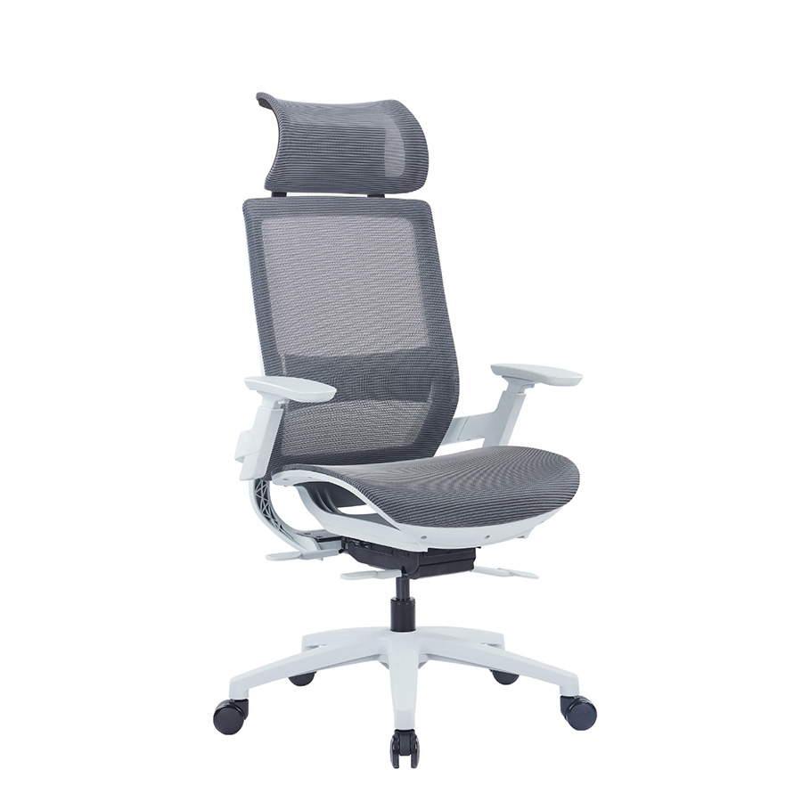 EMBRACE White Frame Full Grey Mesh - Image 2