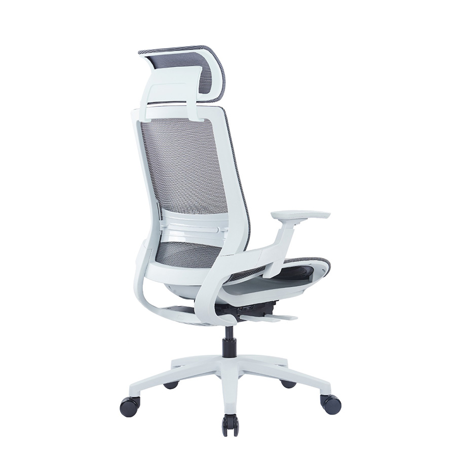 EMBRACE White Frame Full Grey Mesh - Image 5