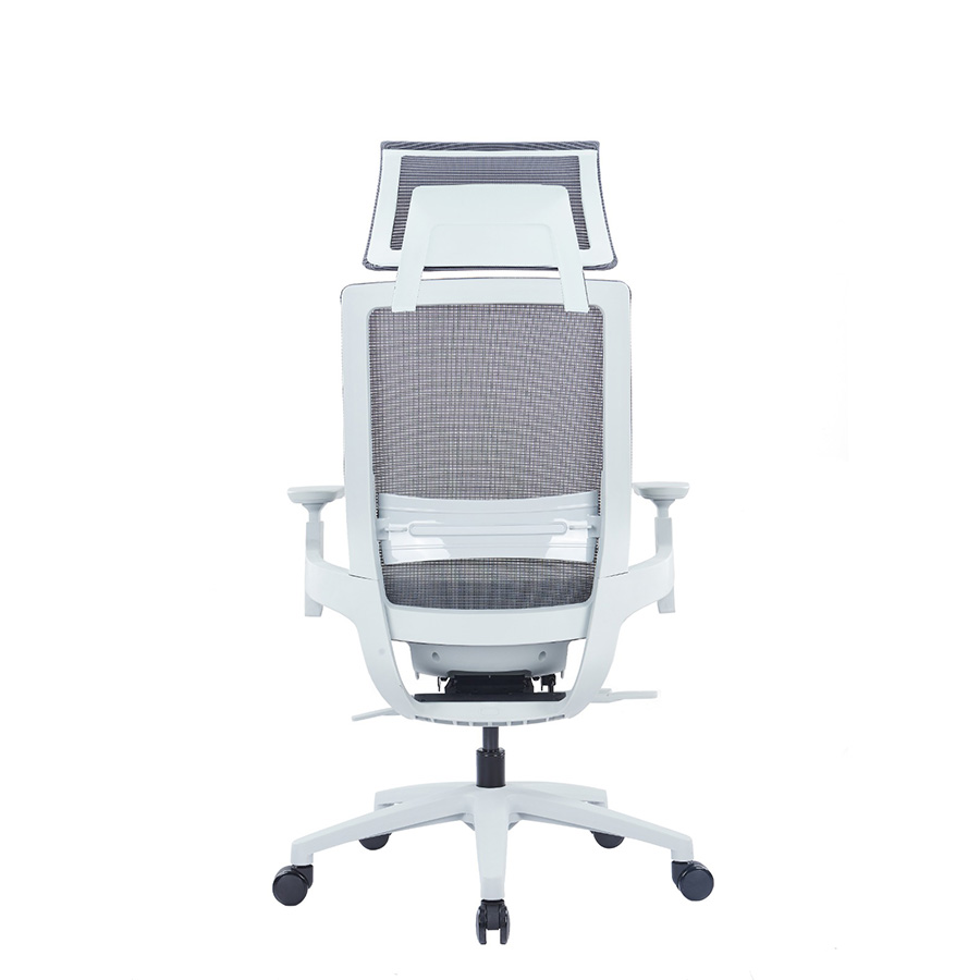 EMBRACE White Frame Full Grey Mesh - Image 4