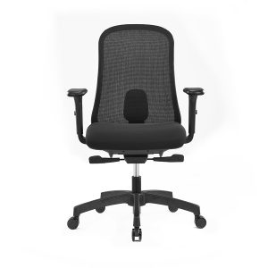MILO – LOW BACK BLACK “Mesh Chair”