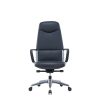 SENATOR – HIGH BACK BLACK PU LEATHER CHAIR