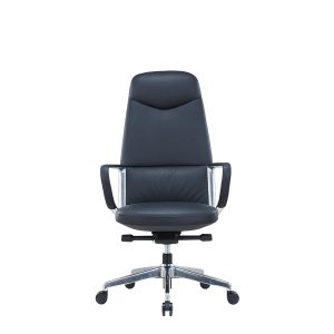 SENATOR – HIGH BACK BLACK PU LEATHER CHAIR