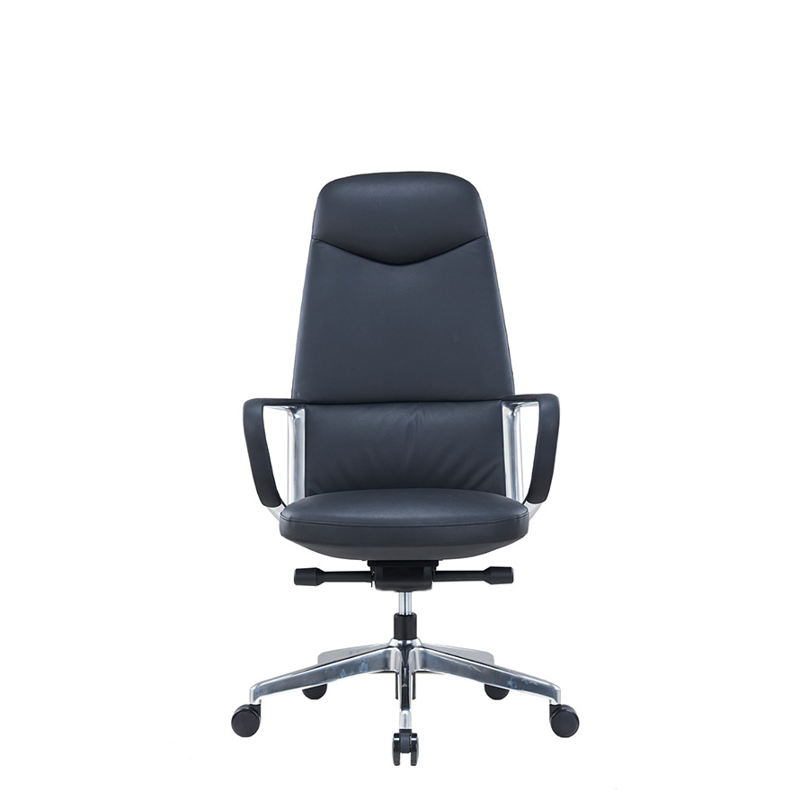 SENATOR – HIGH BACK BLACK PU LEATHER CHAIR