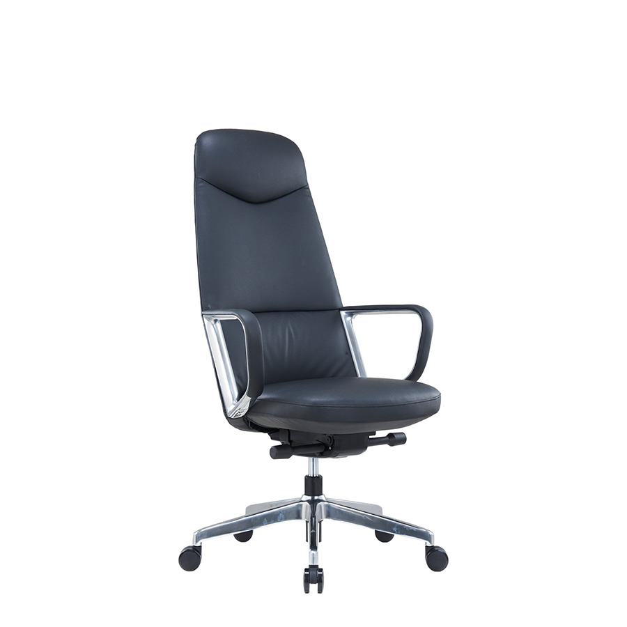 SENATOR – HIGH BACK BLACK PU LEATHER CHAIR - Image 2