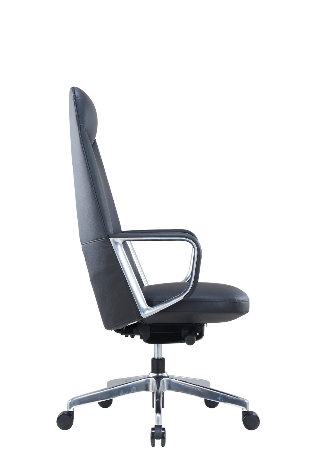SENATOR – HIGH BACK BLACK PU LEATHER CHAIR - Image 3